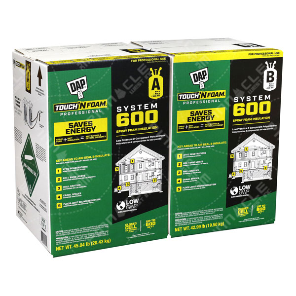 DAP TNF Professional Low GWP Pro System 600