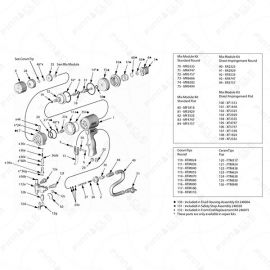 Graco Fusion MP Main Unit Exploded Diagram 