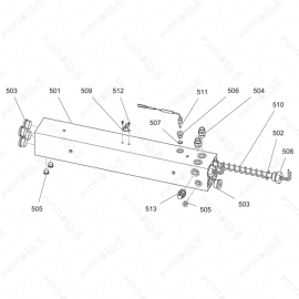 Gusmer H-20/35 Heater Exploded Diagram