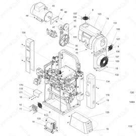 Gusmer H-20/35 Main Unit Exploded Diagram