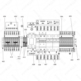 Reactor A-Series Circuit Breaker Modules Exploded Diagram 