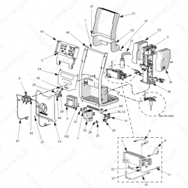 Reactor A-20 Main Unit Exploded Diagram