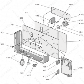 Reactor E-10 Unheated Display Exploded Diagram