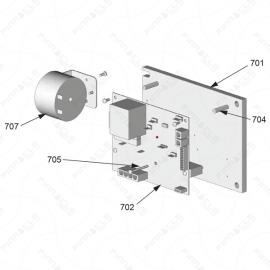 Reactor E-30 E-XP2 Motor Control Exploded Diagram 