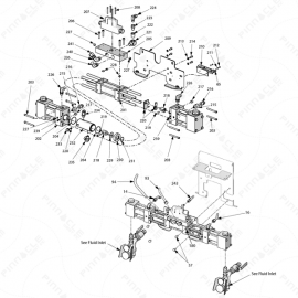 Reactor H-Series Propotioner Exploded Diagram