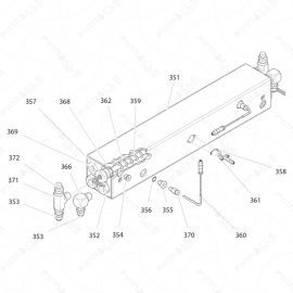 Reactor I-Series Booster Heat Exploded Diagram