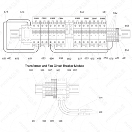 Reactor I-Series Breaker Module Exploded Diagram