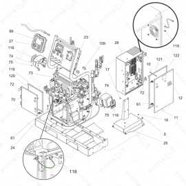 Reactor 2 I-Series Main Unit Exploded Diagram