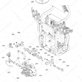 Reactor 2 I-Series Proportioner Exploded Diagram