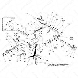 Graco Probler P1 Main Unit Exploded Diagram