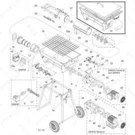 ToughTek CM-20 Main Unit Exploded Diagram 