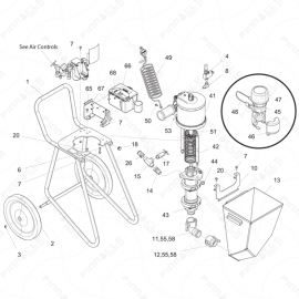 ToughTek M680a Main Unit Exploded Diagram