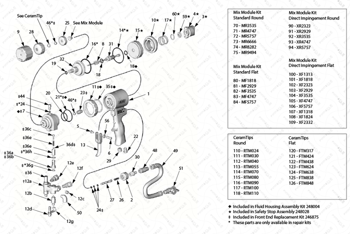 Fusion MP Individual Parts