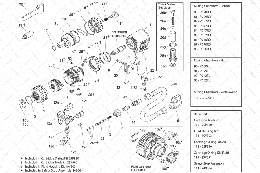 Fusion PC Individual Parts