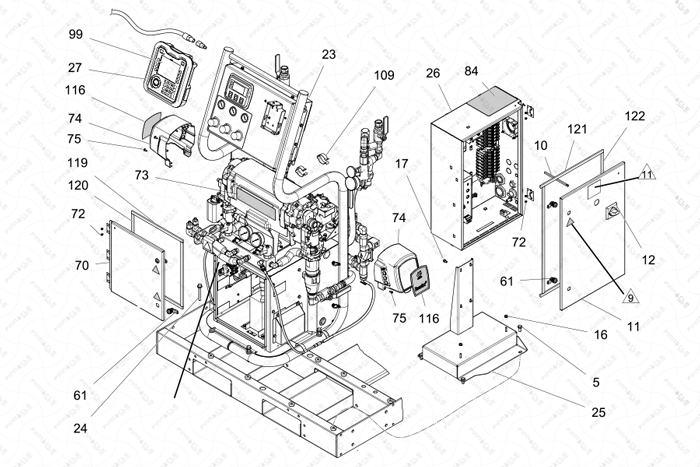 Reactor 2 E-XP2i Replacement Parts