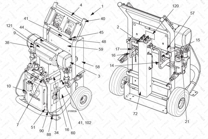 Reactor E-30 Replacement Parts