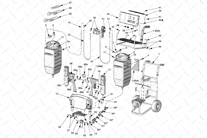 Reactor E-10 Replacement Parts