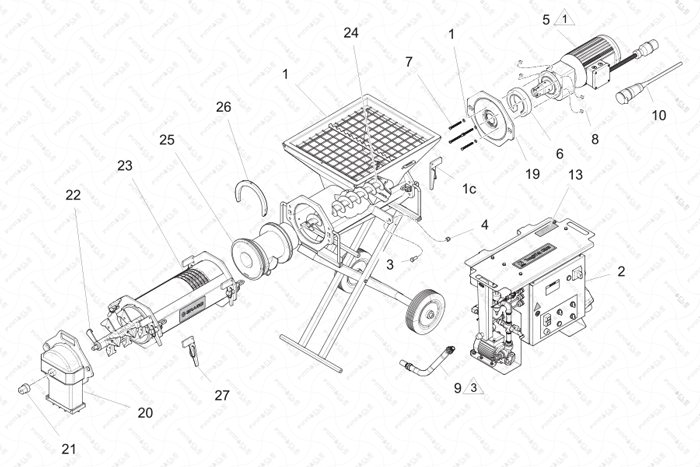 ToughTek CM40 Individual Parts