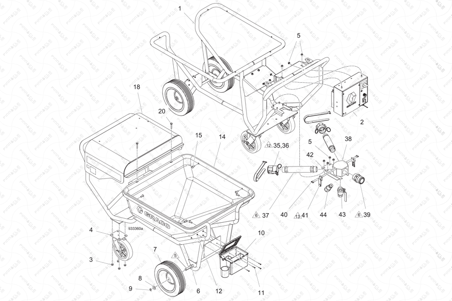 ToughTek F800e Individual Parts