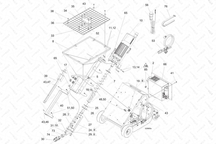 ToughTek MP40 Individual Parts