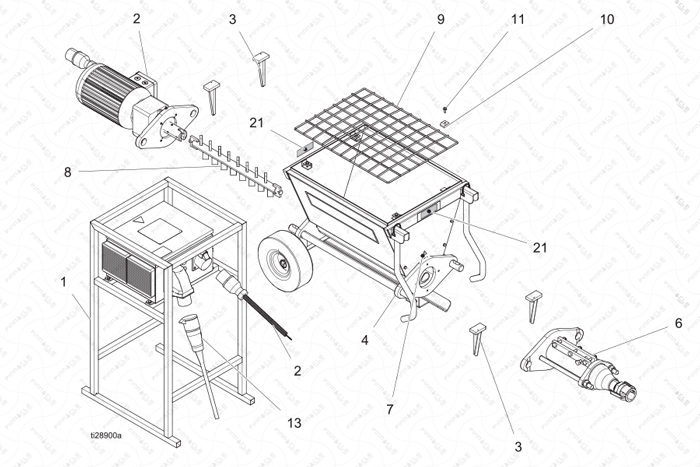 ToughTek P30 HT Individual Parts