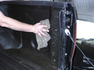 Bedliner Re-spray